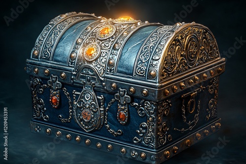 old wooden chest