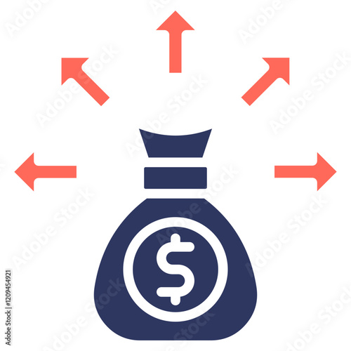 Liquidity glyph color icon