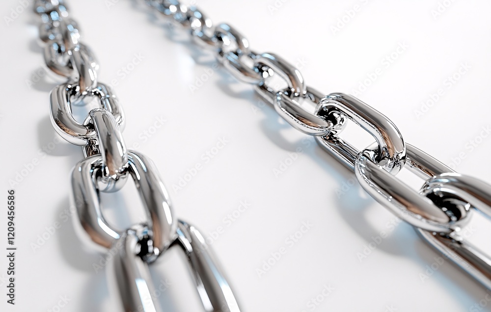 Fototapeta premium chain with a link