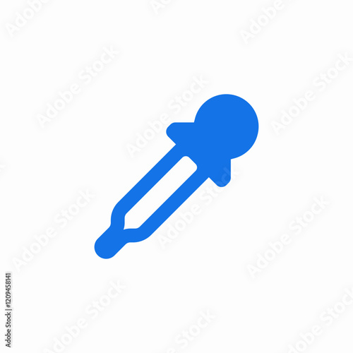 pipette icon vector sign