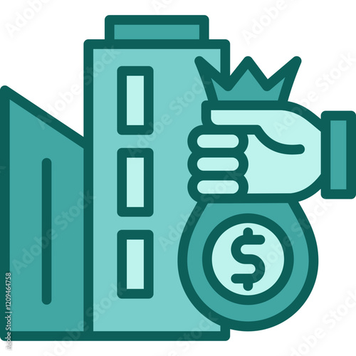 Venture Capital solid icon