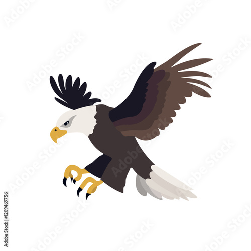 eagle animal vector illustration bird emoji