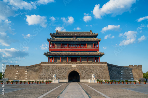 Gate of Perpetual Peace (Yongdingmen) in Beijing daytime photo