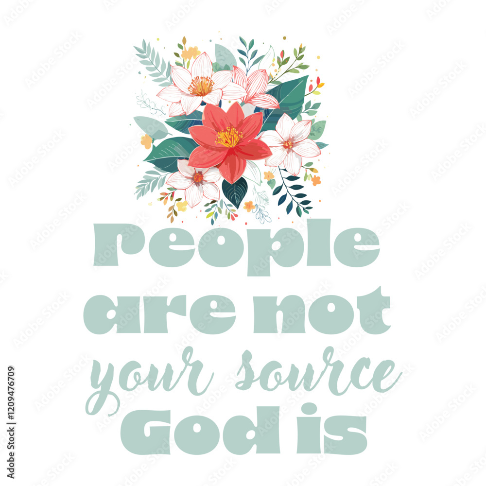 Christian Affirmation for print or use as poster, card, flyer or T Shirt