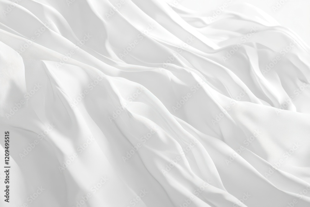 Fototapeta premium White textile background texture minimalist