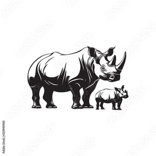 rhino illustration