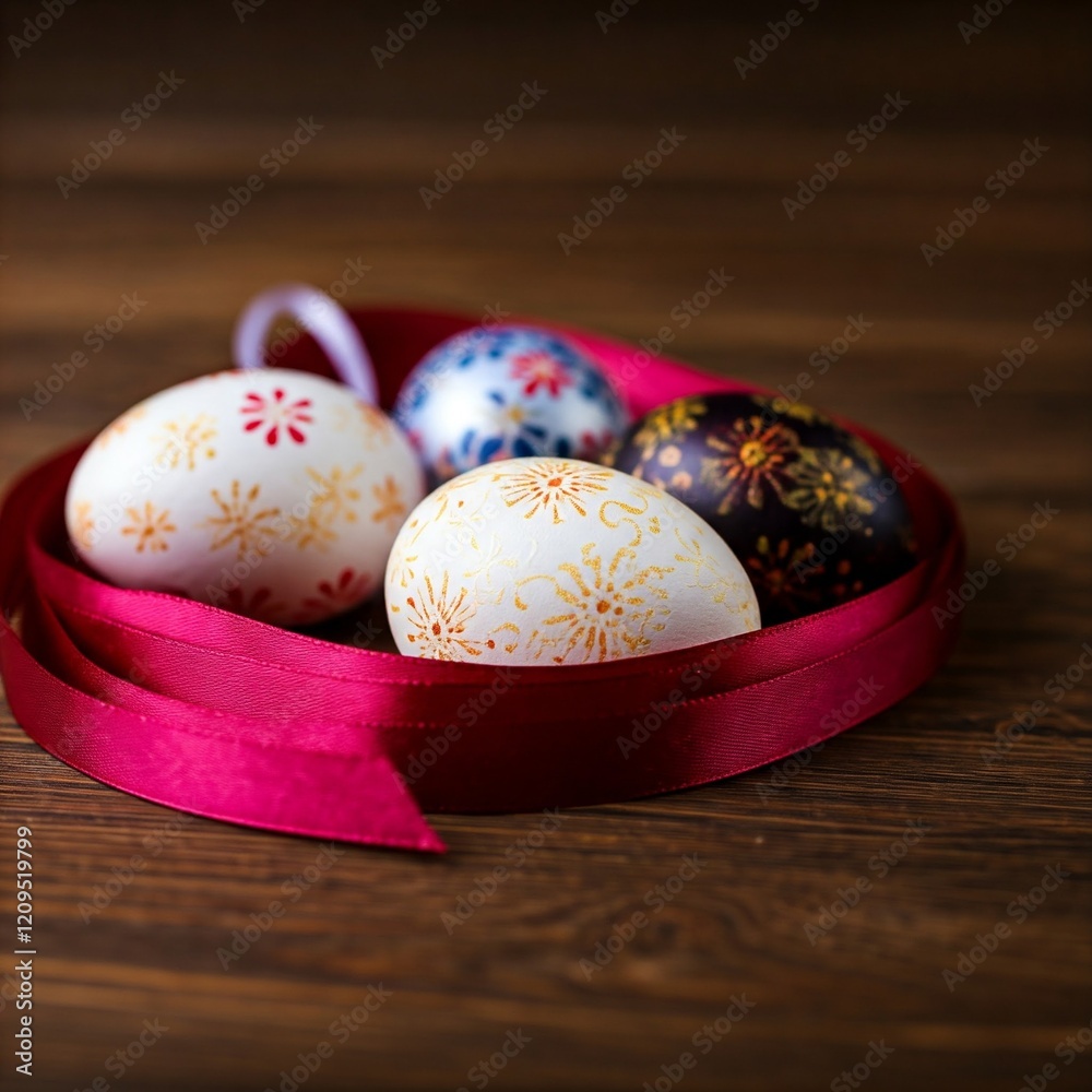 Fototapeta premium colorful easter eggs
