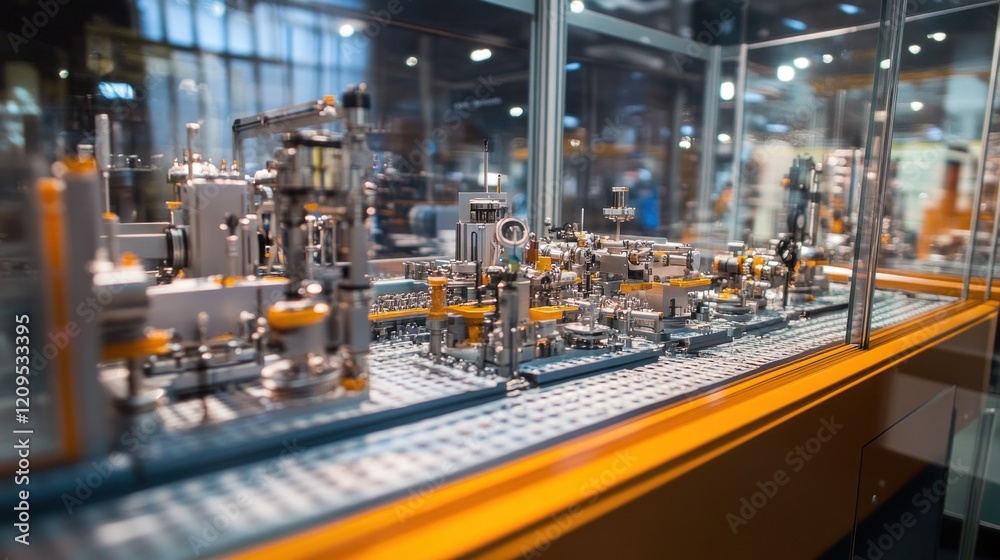 Industrial Automation: A Model of a Modern Production Line Industrial Automation: A Model of a Modern Production Line