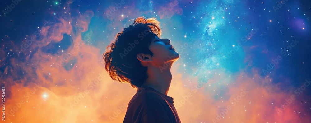 Outer space view of Earth with the Milky Way in the background, vivid colors. Outer space view of Earth with the Milky Way in the background, vivid colors.