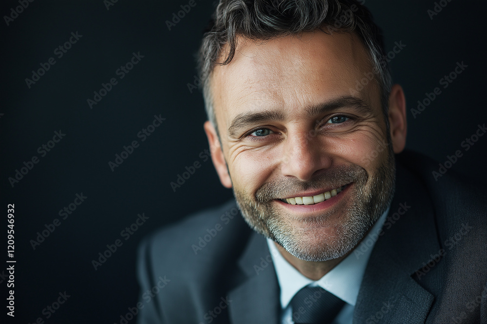 Hyperrealistic photo of a business man in a suit smiling into the camera. Manager working in a finance company as an executive professional. Hyperrealistic photo of a business man in a suit smiling into the camera. Manager working in a finance company as an executive professional.