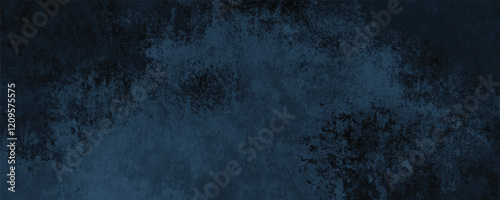 A Dreamy Navy Blue Texture Featuring Atmospheric Layers and Subtle, Distressed Details
