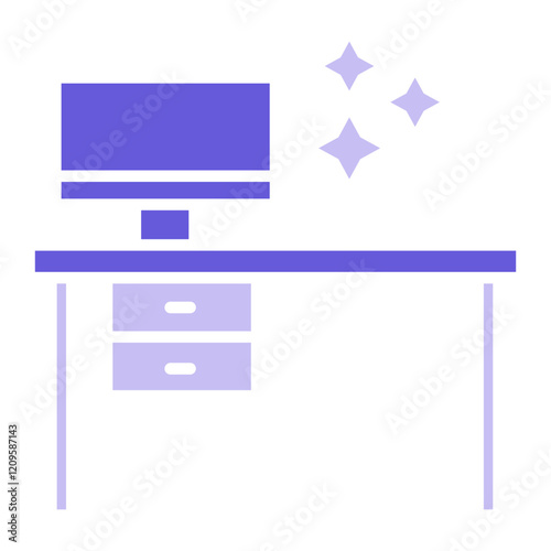 Cleaning Office Icon