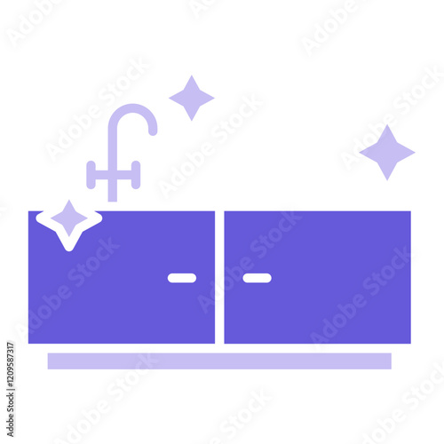 Cleaning Kitchen Icon