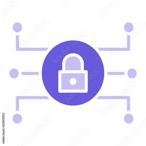 Network Encryption Icon