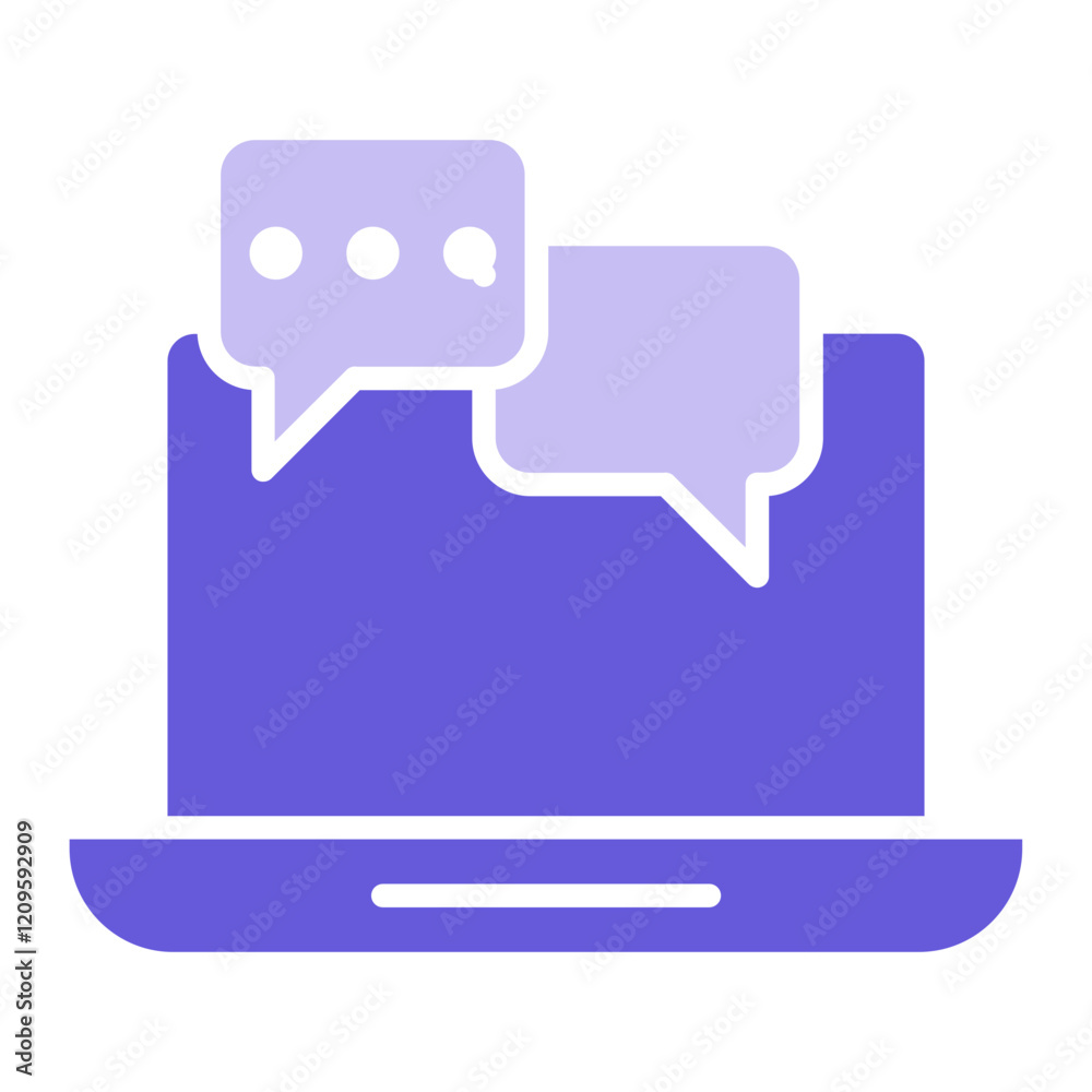 Naklejka premium Reach Out To Us Icon