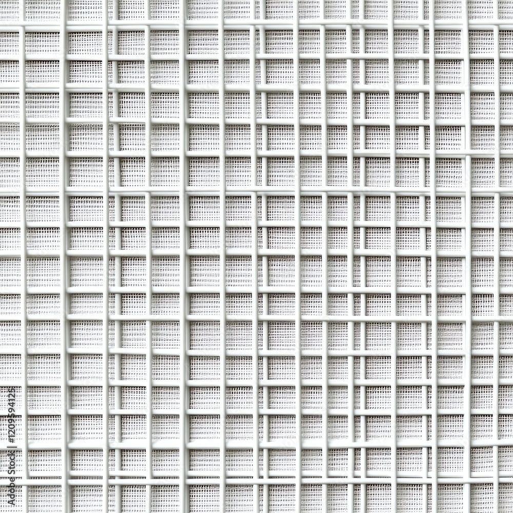 Modern white grid pattern, minimalist design, perfect for backgrounds. Modern white grid pattern, minimalist design, perfect for backgrounds.