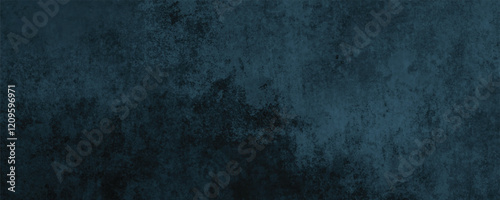 A Timeless Abstract Navy Blue Canvas with Faded Brushwork and Smooth Gradient Transitions

