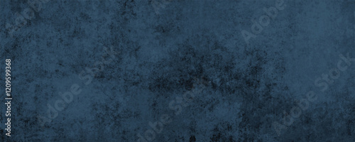 A Dreamy Navy Blue Background with Rustic Grunge Layers and Subtle, Weathered Patterns
