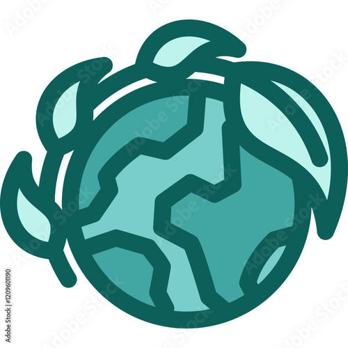 Ecology solid icon