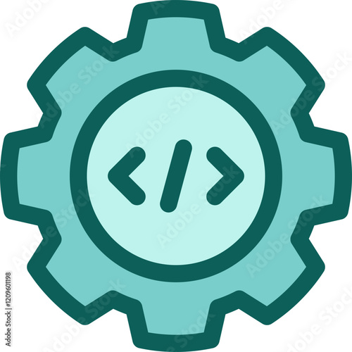 Code Setting solid icon
