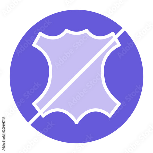 No Leather Icon