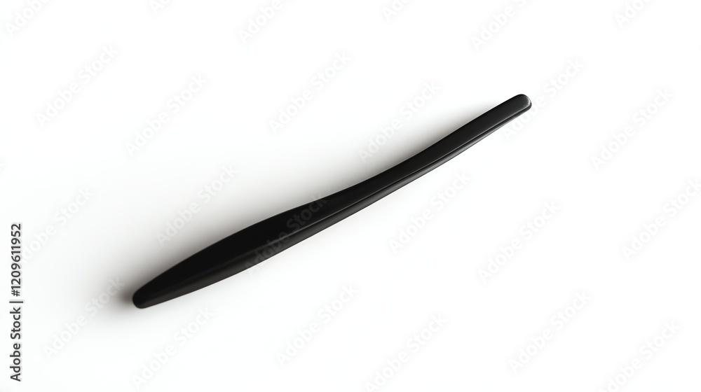 Black crafting tool on a white isolated background. Black crafting tool on a white isolated background.