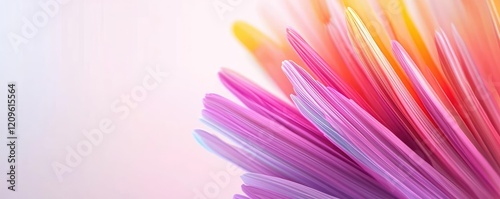 Starburst watercolor concept. Vibrant abstract background with colorful spikes radiating energy and creativity.