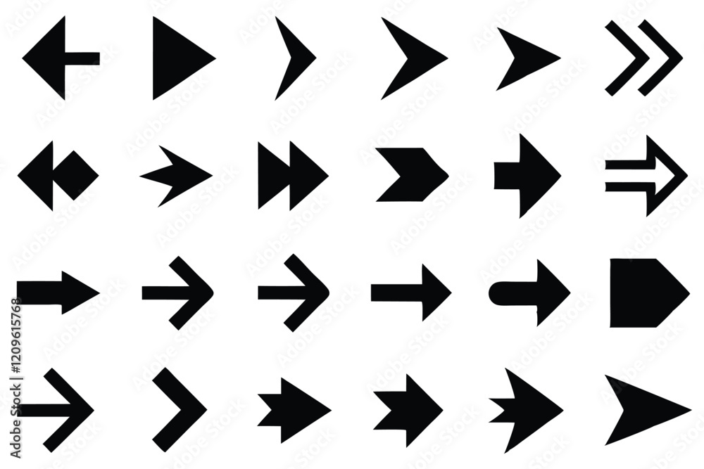 Arrows icons Set