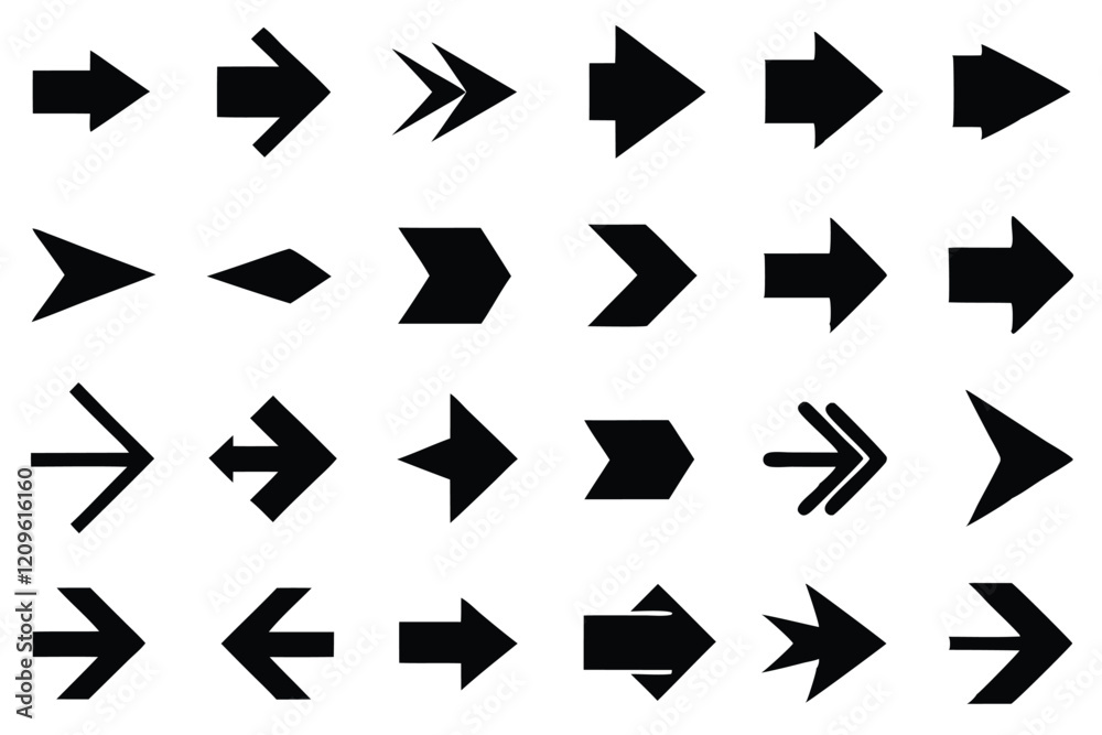 Arrows icons Set Arrows icons Set