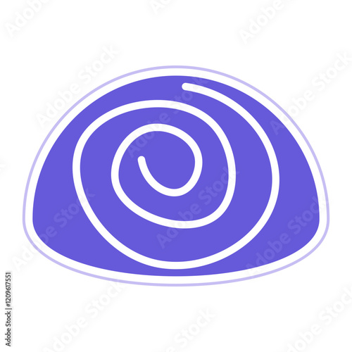 Swiss Roll Icon