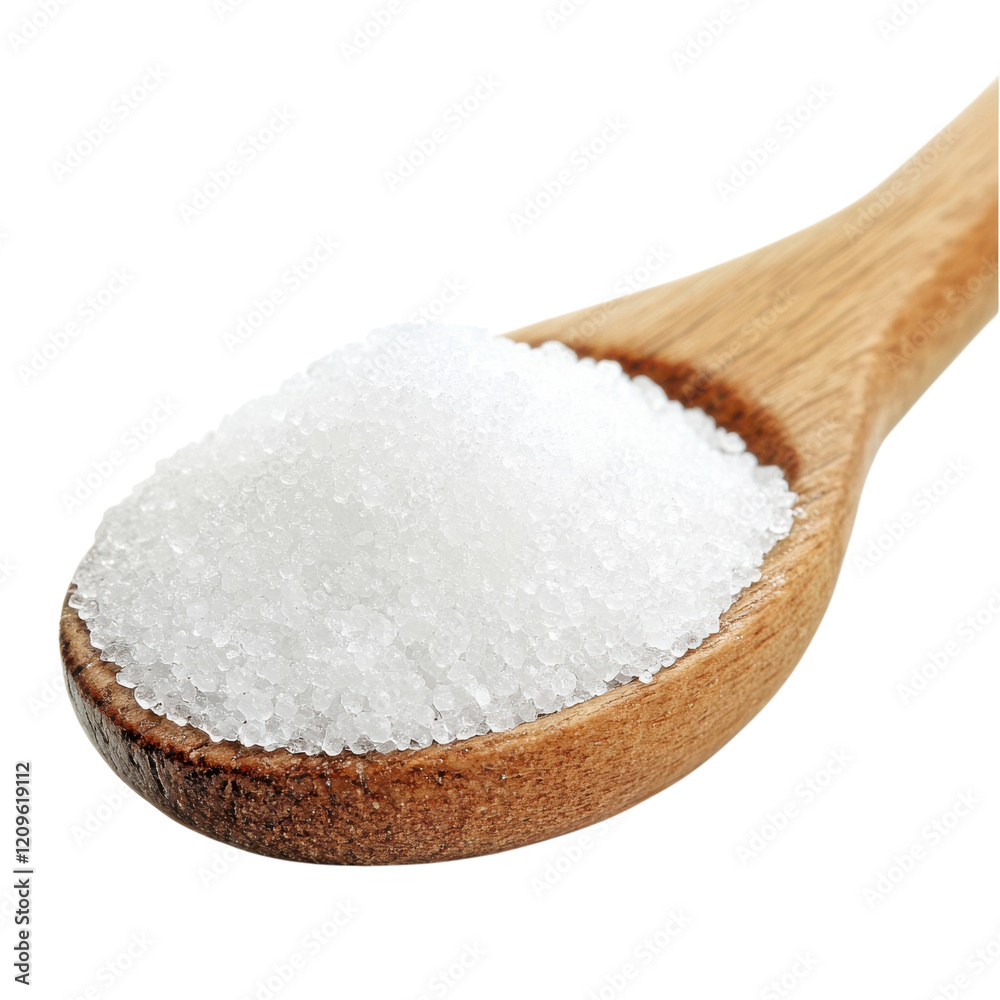 Sweet Sugar Cubes in Spoon on transparent background. Sweet Sugar Cubes in Spoon on transparent background.