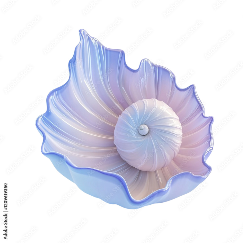 Fototapeta premium Abstract Pastel Flower Sculpture Design Home Decor,