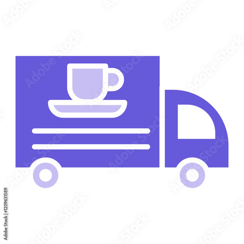 Coffee Truck Icon