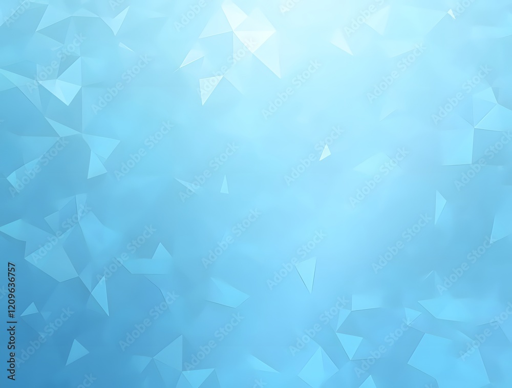 Naklejka premium Abstract Blue Low Poly Background Texture