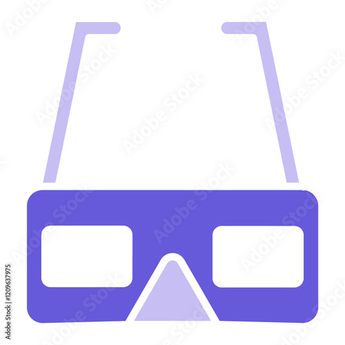 3d Glasses Icon