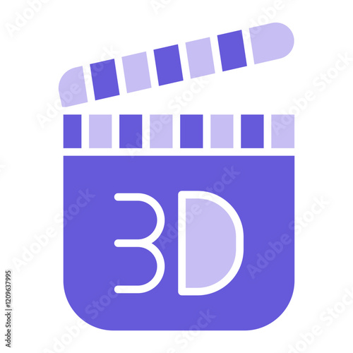 3d Film Icon