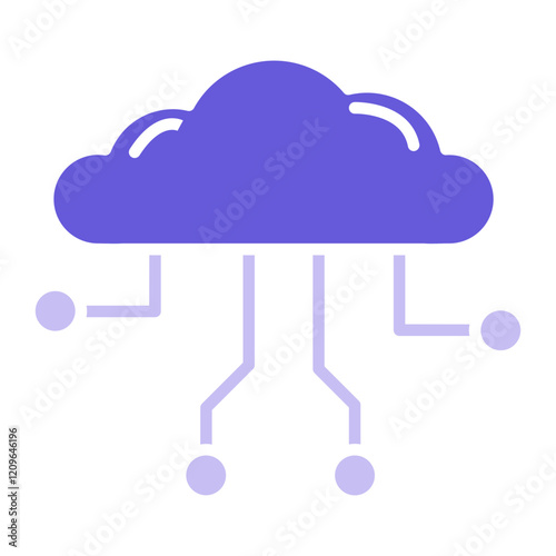 Cloud Computing Icon