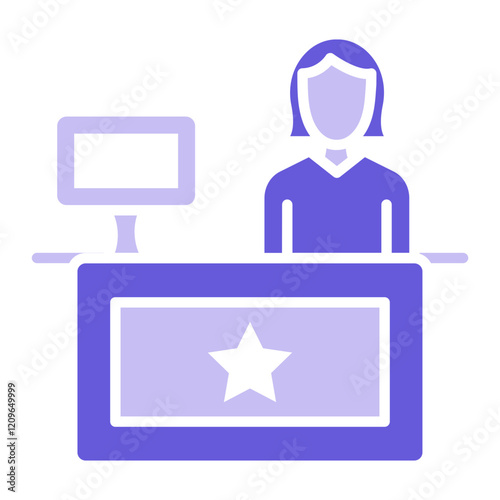 Receptionist Icon