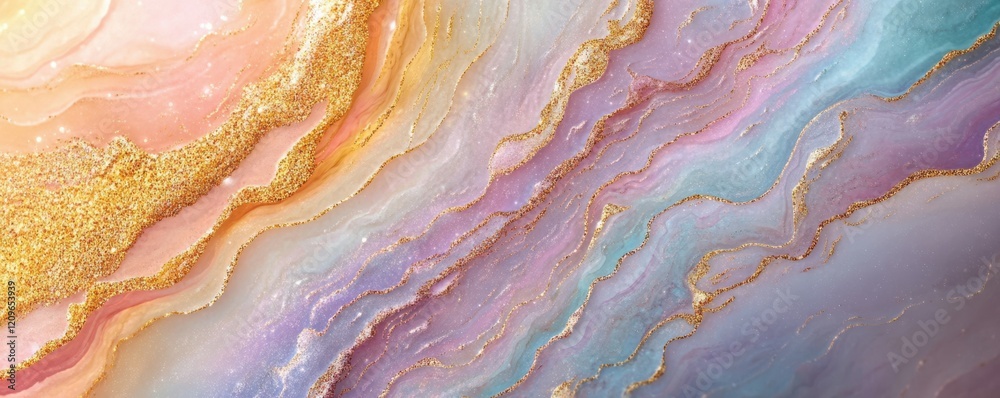 Abstract glitter texture with soft pastel gradients, artistic appeal. Abstract glitter texture with soft pastel gradients, artistic appeal.