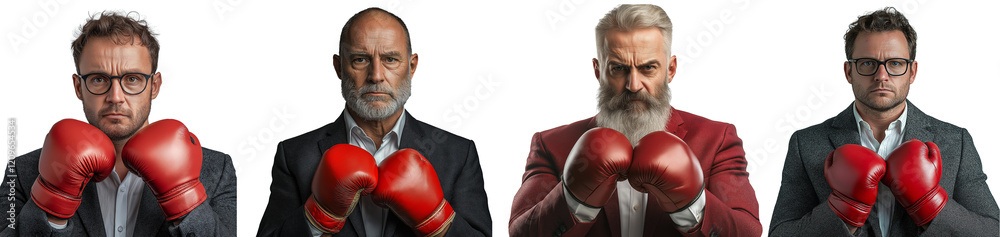 businessman wearing a tiesuit and boxing gloves at office concept businessman wearing a tiesuit and boxing gloves at office concept