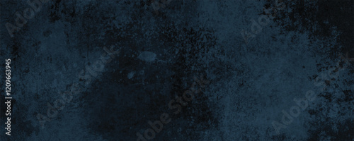 A Bold and Elegant Deep Blue Abstract Texture with Distressed Patterns and Smooth Gradient Transitions
