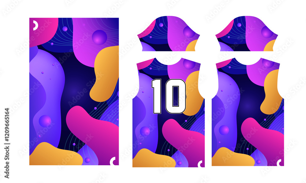 Fototapeta premium All Sports Best Jersey Design Vector