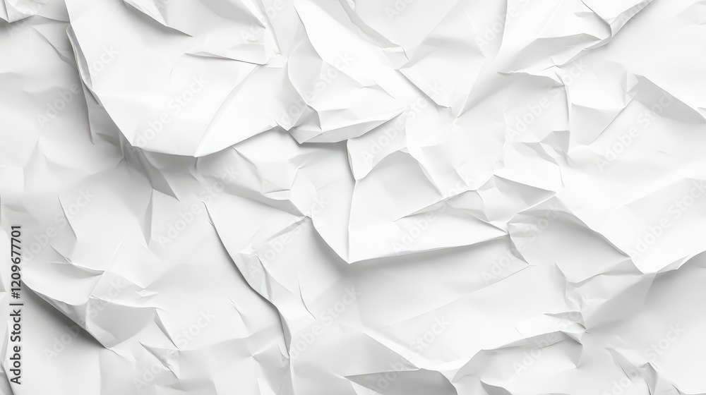 custom made wallpaper toronto digitalCrumpled White Paper Texture for Background in Design and Print Applications