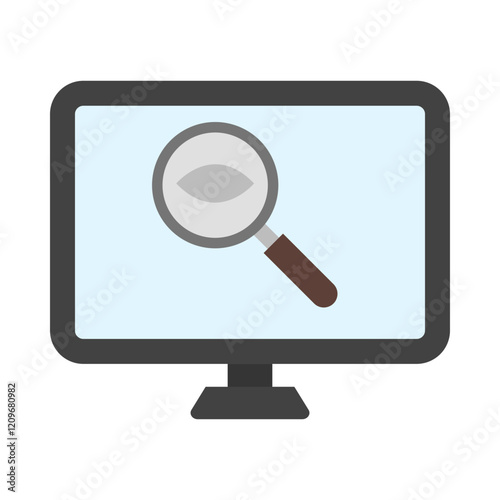 Spyware flat icon