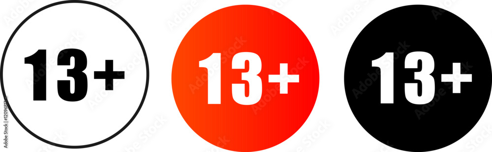 Numbers with long shadow on black circles set
Numbers with long shadow on black circles set