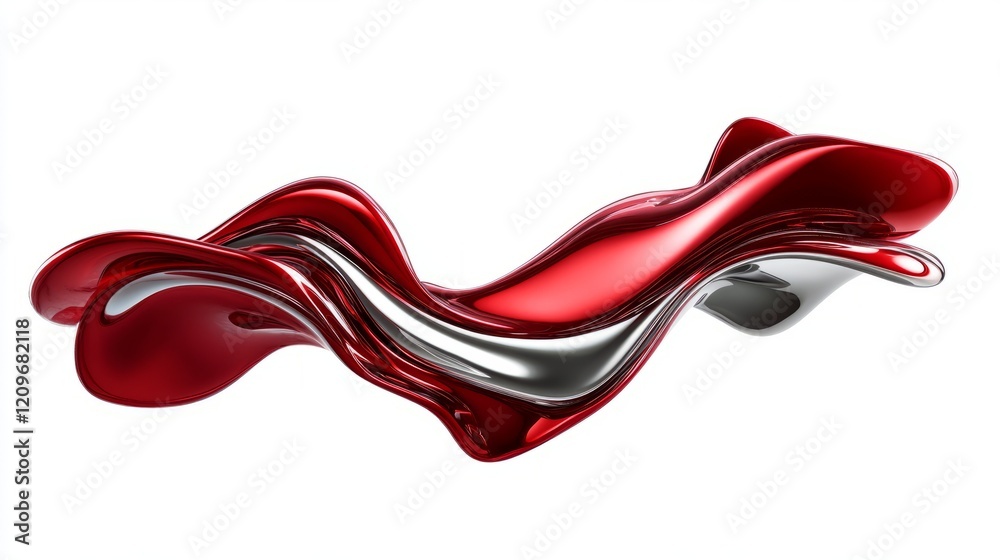 abstract liquid shapes in metallic red and silver, dynamic and futuristic, high detail, sleek and flowing design abstract liquid shapes in metallic red and silver, dynamic and futuristic, high detail, sleek and flowing design