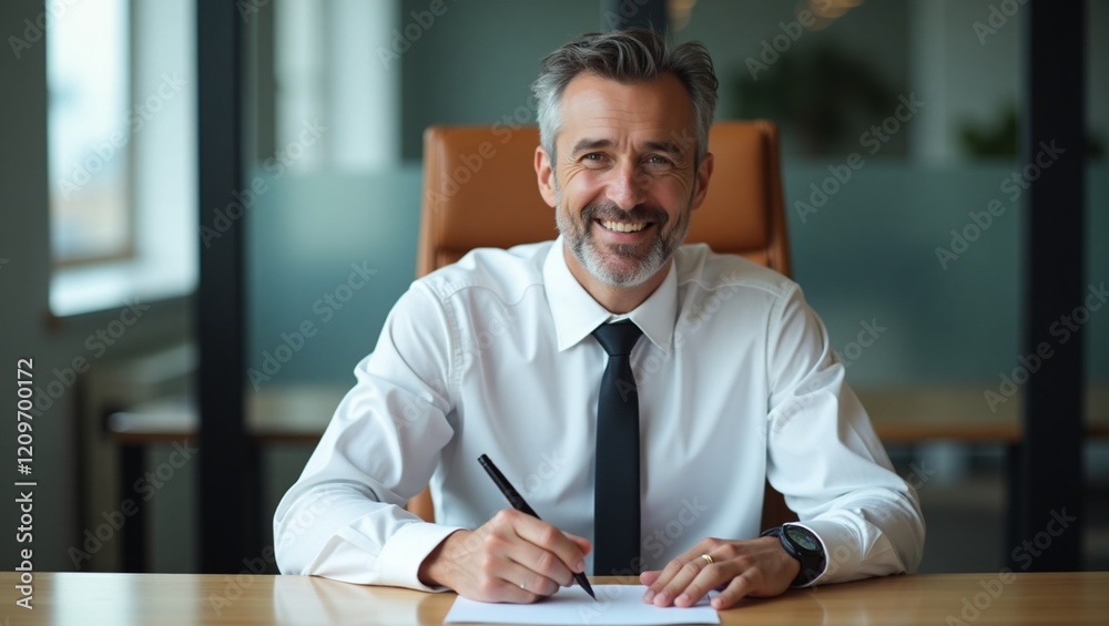 businessman in the office wearing white suit working businessman in the office wearing white suit working