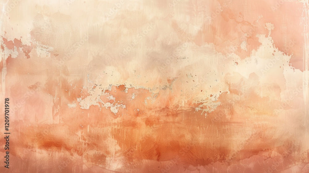 Fototapeta premium Abstract watercolor background featuring soft pastel hues blending together in a serene and calming composition perfect for creative designs and artistic projects.