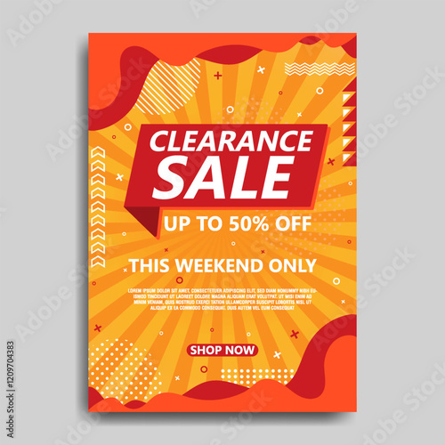 Clearance Sale Poster