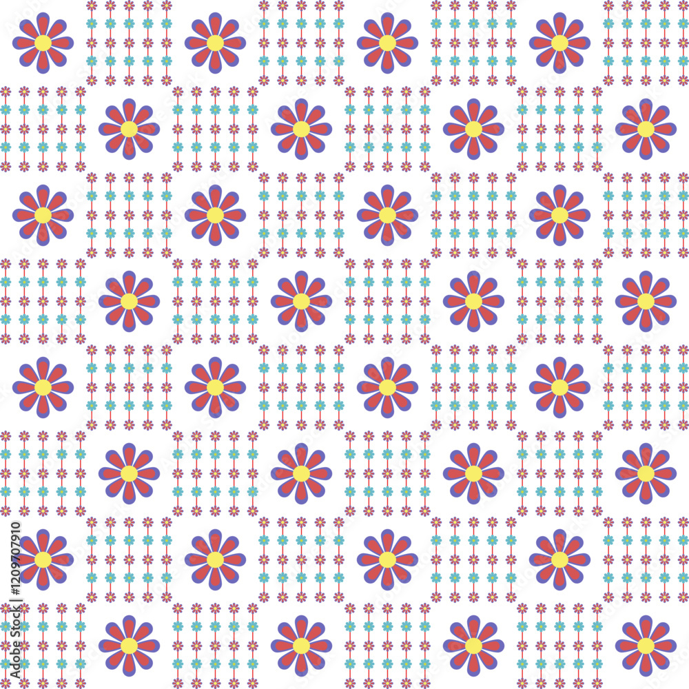 Obraz premium seamless floral pattern